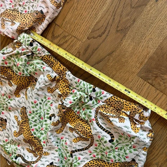 Printfresh Bagheera Pajama Set - Blush Size large top medium shorts - Picture 8 of 10